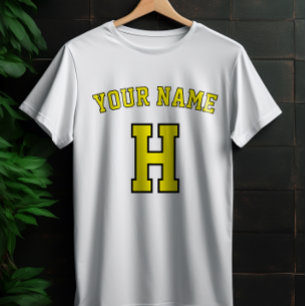 Custom Name Personalized vintage Letter T-Shirt 