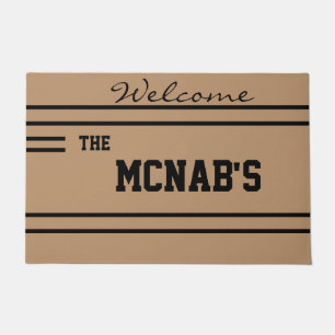 Custom Name Personalized Welcome mat
