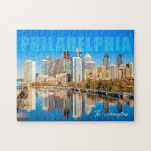 Custom Name Philadelphia Pennsylvania Jigsaw Puzzle