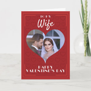 Custom Name & Photo Valentine Card