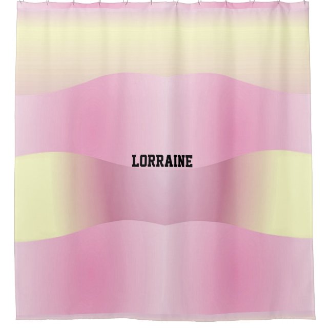 Custom name pink and yellow gradient (Front)