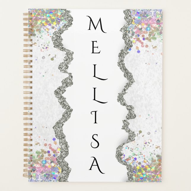 Custom Name Planner, Personalized Planner, Custom  Planner (Front)