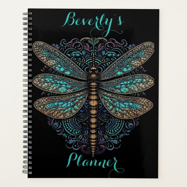 Custom name planner with Dragonfly (Front)