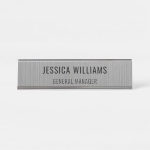 Custom Name Plate   Personalized Desk Name Sign