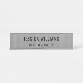 Custom Name Plate | Personalized Desk Name Sign