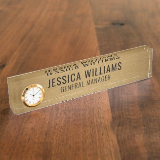 Custom Name Plate | Personalized Desk Name Sign