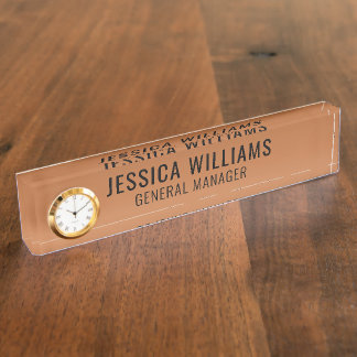 Custom Name Plate | Personalized Desk Name Sign
