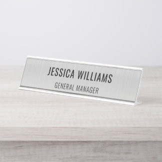 Custom Name Plate | Personalized Desk Name Sign