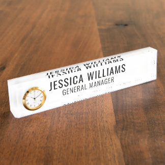 Custom Name Plate | Personalized Desk Name Sign