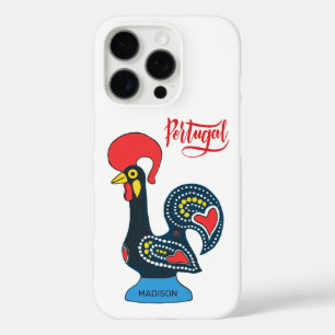 Custom Name Portugese Rooster iPhone 16 Pro Case