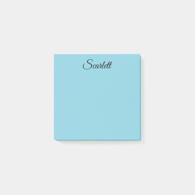 Custom Name Post-it Notes (Front)
