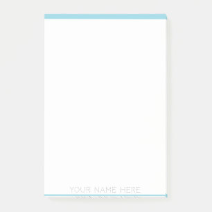 Custom Name Post-it Notes for Personal &Office Use