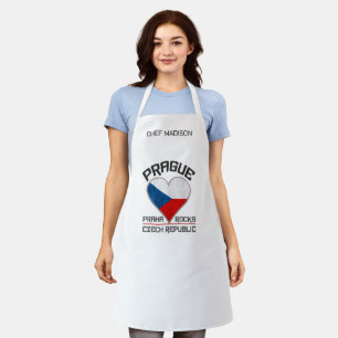 Custom name PRAGUE Apron
