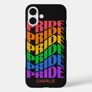 Custom Name Pride iPhone 16 Plus Case