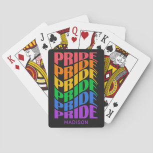Custom Name Pride Playing Cards