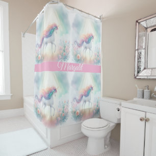 Custom Name Rainbow Unicorn