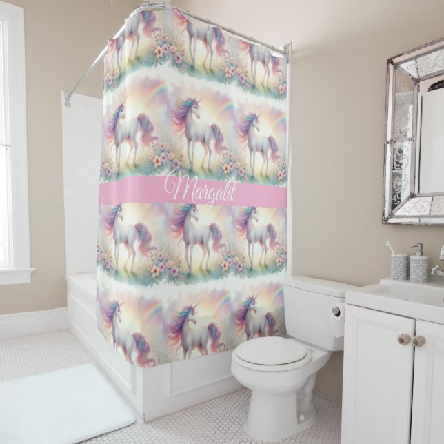 Custom Name Rainbow Unicorn (In Situ)