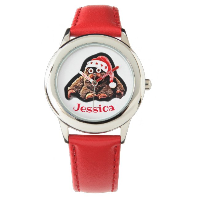 Custom name red watch (Front)