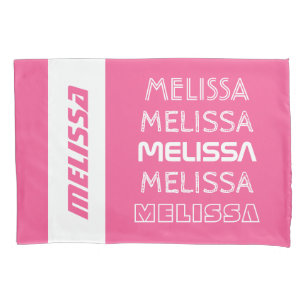 Custom Name - Repeating - pillow case