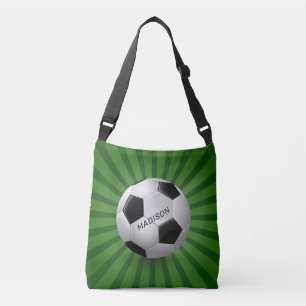 Custom name Retro Soccer Ball bags