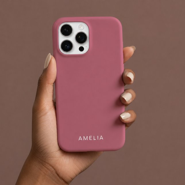 Custom Name Rose Gold iPhone Case  (Creator Uploaded)
