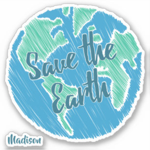 Custom Name Save The Earth