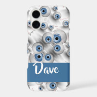 Custom name scary eyes