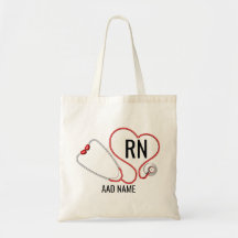 Custom Name School Nurse's Personalized RN 