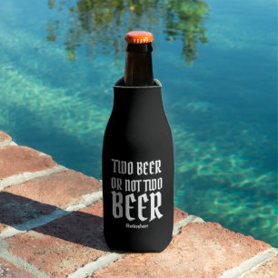 Custom Name Shakesbeer Funny Beer Bottle Cooler