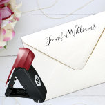 Custom Name Signature Pocket Stamp<br><div class="desc">Customize this design and create your personalized signature pocket stamp. You can TRANSFER this DESIGN on other Zazzle products and adjust it to fit most of the Zazzle items. You can also click the CUSTOMIZE button to add, delete or change details like background colour, text, font or some graphics. Standard...</div>