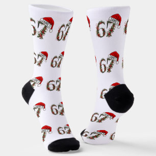 Custom name Six Seven Socks, Teen Slang Socks