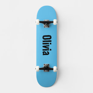 Custom name skateboard