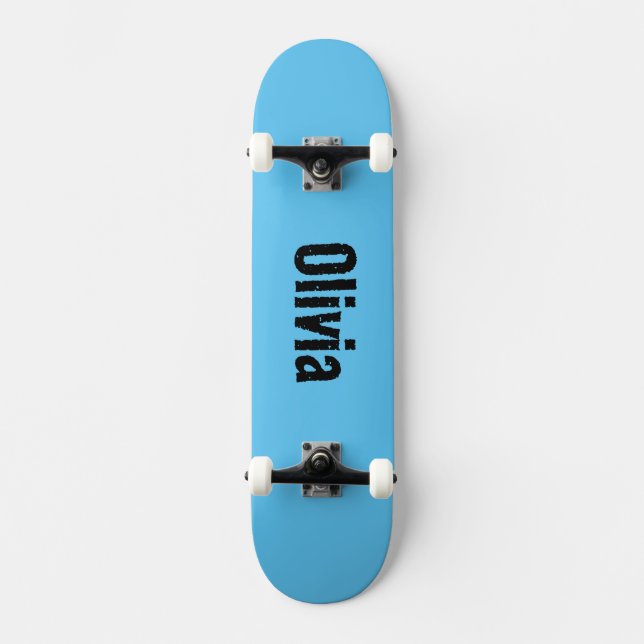 Custom name skateboard (Front)