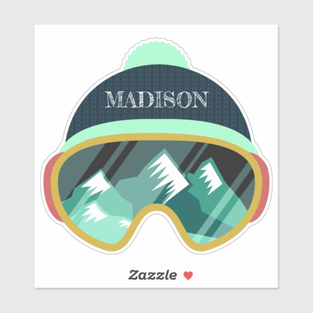 Custom name Ski Mask (Sheet)