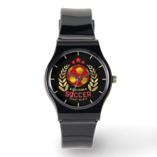 Custom Name Soccer Logo Watch