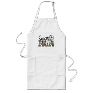 Custom Name Soccer Mom   Mother's Day Long Apron