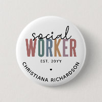 Custom Name Social Worker graduation Gifts