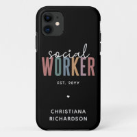 Custom Name Social Worker graduation Gifts