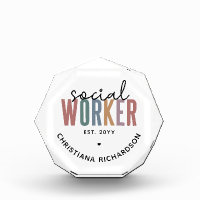 Custom Name Social Worker graduation Gifts