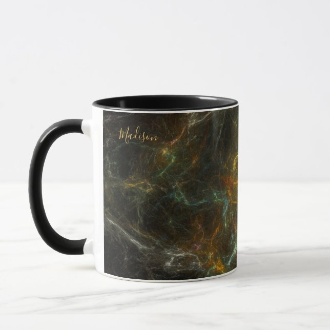 Custom name Star Field mugs (Left)
