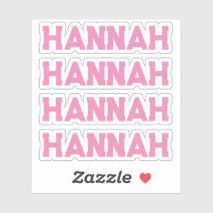 Custom Name Sticker