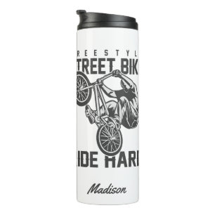 Custom name Street Bike tumbler