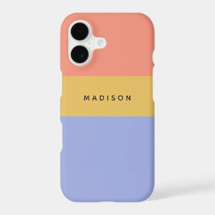 Custom name Striped phone cases