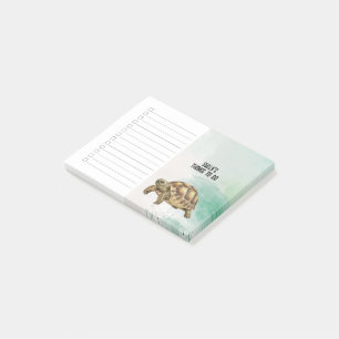 Custom Name Sulcata Tortoise Checklist Notes