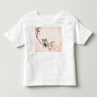 CUSTOM NAME T-SHIRT FOR TODDLERS JAPANESE FLOWERS