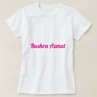 Custom Name T-Shirt - Personalized YOUR NAME Women