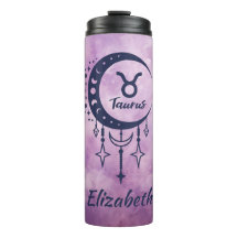 Custom Name Taurus Zodiac Sign