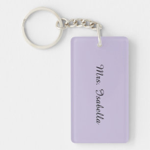 Custom Name Teacher,s Gift Keychain