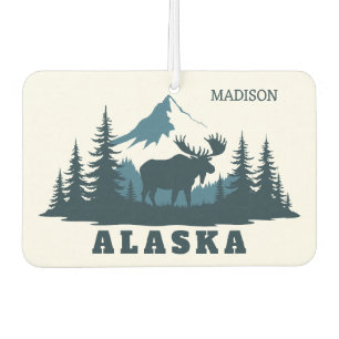 Custom Name & Text ALASKA Air Freshener