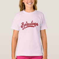 Custom Name / Text Barcelona